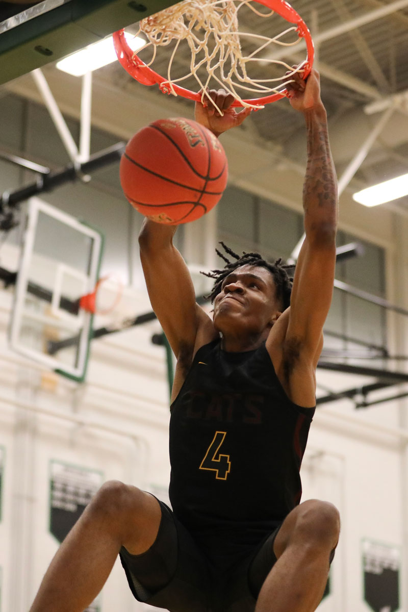 The Marionville High School football team celebrates winning its first District title since 2014 after defeating Lockwood on Friday, November 13, 2020, in Marionville, Missouri.